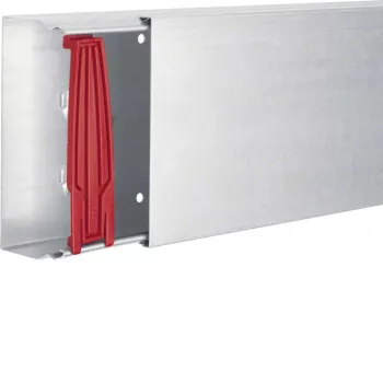 Hager LFS6015009016 calha de cabos em aço 60x150mm branco tráfego RAL 9016, 2m