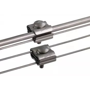 DEHN UEK810AQ3450M8V4A 540270 ligador de conexão, aço inoxidável V4A