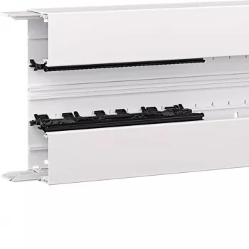 Hager BRN6521019016 parte inferior de canal de peitoril, 65x210mm, branco puro, 2m