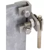 DEHNclip terminal de ligação equipotencial 372219 horizontal aço inoxidável para condutores redondos 8-10mm e planos 30x3,5mm