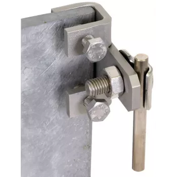 DEHNclip terminal de ligação equipotencial 372219 horizontal aço inoxidável para condutores redondos 8-10mm e planos 30x3,5mm
