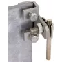 DEHNclip terminal de ligação equipotencial 372219 horizontal aço inoxidável para condutores redondos 8-10mm e planos 30x3,5mm