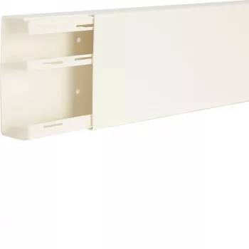 Hager LF6015109016 canal de cabos LF 60x150mm branco tráfego RAL 9016, 2m, PVC, 1 compartimento