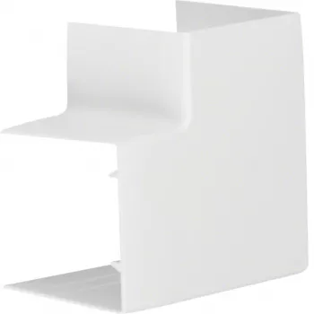 Hager LFF6006059016 cotovelo plano 60x60 mm branco
