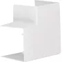 Hager LFF6006059016 cotovelo plano 60x60 mm branco