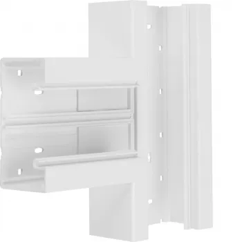 HAGER TEH BR6513089016 peça em T para parte inferior-parte superior 80mm branco tráfego (BR6513089016)