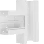 HAGER TEH BR6513089016 peça em T para parte inferior-parte superior 80mm branco tráfego (BR6513089016)
