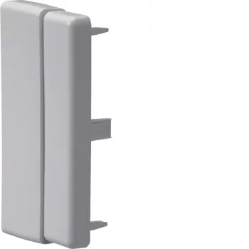 Hager LFF6011067035 tampa terminal para canal de cabos 60x110mm, cinzento claro