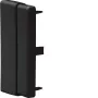 HAGER LFF6011069011 peça terminal ajustável para canal de cabos 60x110mm, preto grafite