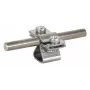 DEHN 274110 suporte de condutor para cabos redondos 8-10 mm, aço inoxidável, rosca M8