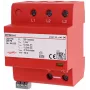 DEHN DSH TNC 255 FM Tipo 1+2 descarregador combinado de corrente de raio e sobretensão para sistemas TN-C trifásicos 941305