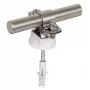 DEHN suporte de haste para fio redondo de 16 mm, aço inoxidável com parafuso e bucha 274260
