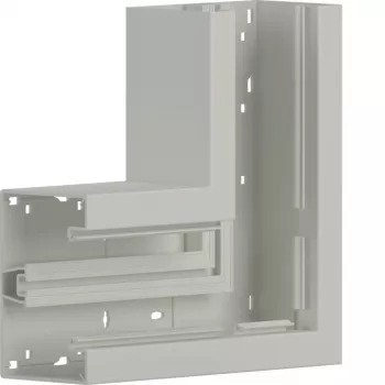 Hager BR8513059016 perfil de base de canal de parede plana 130x85mm 2m branco tráfego