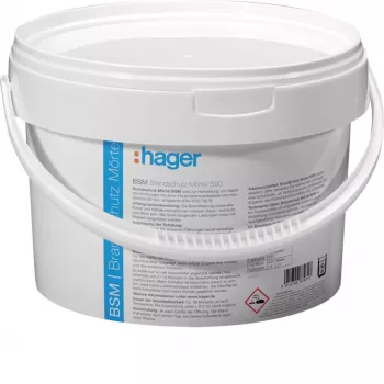 Argamassa de proteção contra incêndios Hager S90 3 kg saco BSM0003