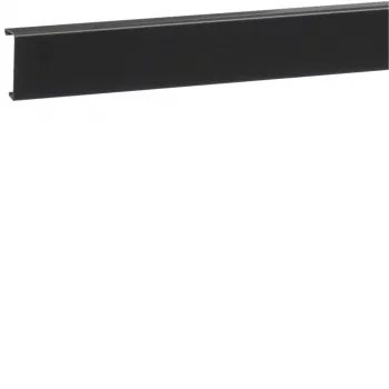 Hager SL2005529011 Calha de rodapé para cabos OT PVC SL 20x55 grafite preto 2 m