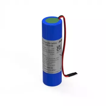 ANSMANN Bateria especial 18650 cabo iões de lítio 3,6 V 2550 mAh 1S1P azul