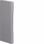 Hager BR6517067035 Peça terminal para calha de cabos série BR, 65x170 mm, isenta de halogéneos, cinzento claro