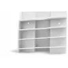 MAGNETOPLAN HOLTZ Suporte de marcadores em plástico para 4 marcadores de quadro, magnético, inclinado para proteção contra secagem, branco (12294)