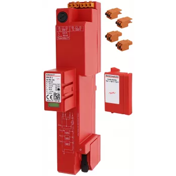 DEHN DSH ZP 2 SG TNC 255 Descargador de sobretensão combinado tipo 1+2 909630