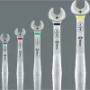 Wera 6007 Joker Conjunto imperial de 8 chaves de caixa e forqueta, 5/16