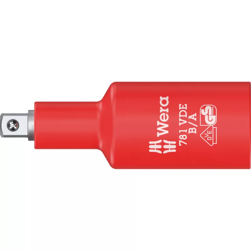 Wera 781 B/A Adaptador isolado VDE, encaixe quadrado de 3/8