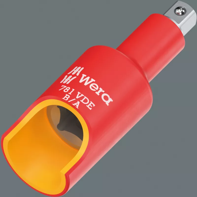 Wera 781 B/A Adaptador isolado VDE, encaixe quadrado de 3/8