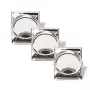 Magnetoplan Clipe magnético 35 mm prateado pack de 3 segura até 26 folhas A4 (16670)