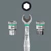 Wera 8100 SA 15 Zyklop Chave de catraca reversível com encaixe de 1/4
