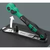 Wera 8100 SA 15 Zyklop Chave de catraca reversível com encaixe de 1/4