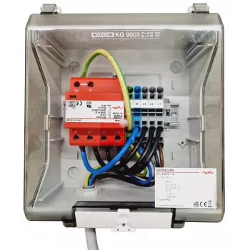 DEHN DCU EMOB 1 32 Descargador de sobretensão tipo 1+2 (900904)