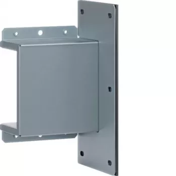 Hager Peça de ligação de parede 60x100 mm galvanizada a quente FWKP60100WVERZ - proteção contra incêndios