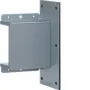 Hager Peça de ligação de parede 60x100 mm galvanizada a quente FWKP60100WVERZ - proteção contra incêndios