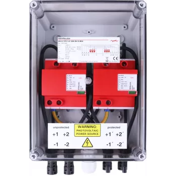 DEHN DCU 2 YPV 1+2 1200 1S MC4 Tipo 1+2 para-raios para instalações fotovoltaicas 900986,0