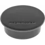 MAGNETOPLAN HOLTZ Discofix Íman redondo, preto, ferrite de núcleo maciço, 2,2 kg de força de aderência, 30 mm, pack de 10 (1662012)