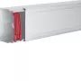 Hager LFS6010009016 Calha de cabos LF em aço 60x100mm branco tráfego (RAL 9016), 2m