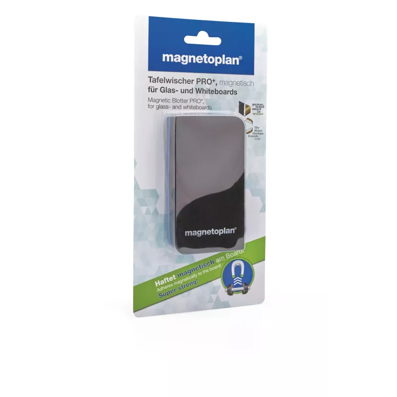 magnetoplan Apagador de quadro PRO+ magnético, para quadros de vidro e brancos (12289)