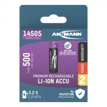 ANSMANN Bateria LiFePO4 AA 3,2V 500mAh (1300-0021)