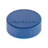 magnetoplan Discofix Íman redondo Magnum, azul-escuro, núcleo maciço de ferrite, 2,0 kg de força de aderência (1660014)