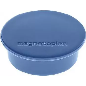 MAGNETOPLAN HOLTZ Discofix Íman redondo azul-escuro, ferrite de núcleo maciço, 2,2 kg de força de aderência, 10 unid. (1662014)