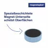 MAGNETOPLAN HOLTZ Discofix Íman redondo Magnum, azul, ferrite de núcleo maciço, 2,0 kg de força de aderência (1660003)