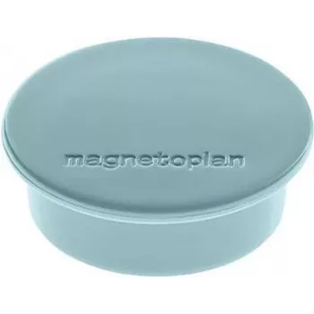 MAGNETOPLAN HOLTZ Discofix Íman redondo cor azul, ferrite de núcleo maciço, força de aderência 2,2 kg, pack de 10 (1662003)