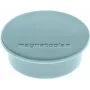 MAGNETOPLAN HOLTZ Discofix Íman redondo cor azul, ferrite de núcleo maciço, força de aderência 2,2 kg, pack de 10 (1662003)