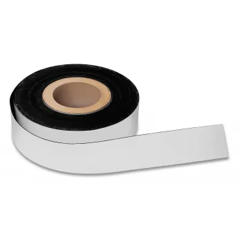 MAGNETOPLAN HOLTZ magnetoplan Fita magnética, PVC, branco, 35 mm x 30 m, 0,6 mm de espessura, para escrever em quadros de planeamento (51053335)