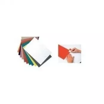 magnetoplan Folha de papel magnético DIN A4, cinzento, para cortar símbolos magnéticos 1266001