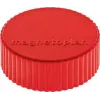 Íman redondo Discofix Magnum MAGNETOPLAN HOLTZ, vermelho, núcleo de ferrite, 2,0 kg de força de aderência 1660006