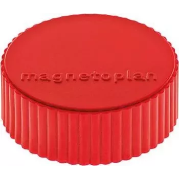Íman redondo Discofix Magnum MAGNETOPLAN HOLTZ, vermelho, núcleo de ferrite, 2,0 kg de força de aderência 1660006