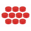 Íman redondo Discofix Magnum MAGNETOPLAN HOLTZ, vermelho, núcleo de ferrite, 2,0 kg de força de aderência 1660006