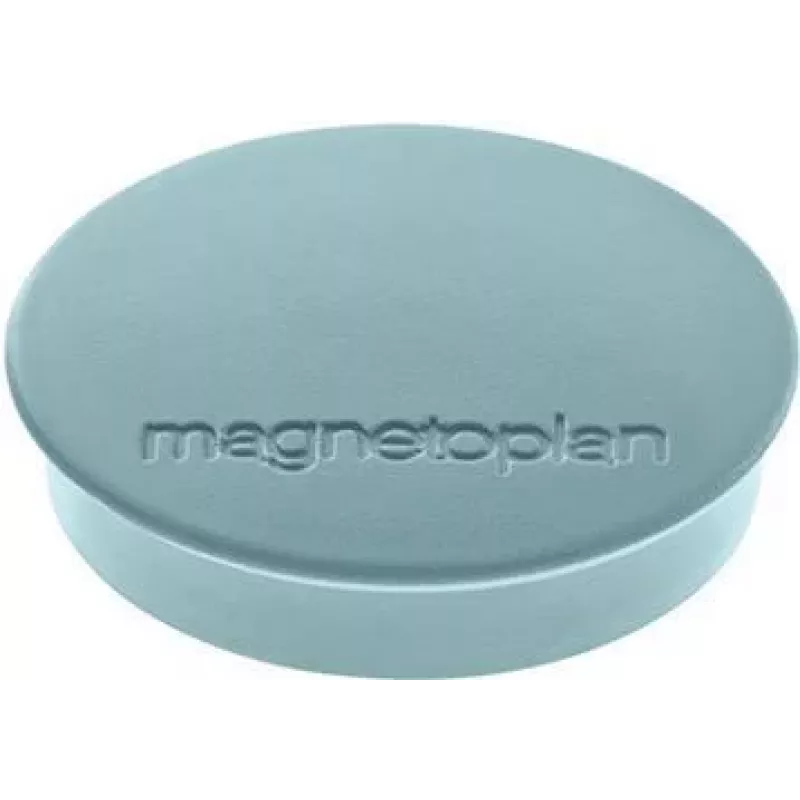 magnetoplan Discofix 1664203 íman redondo Standard, núcleo maciço de ferrite, força de retenção 0,7 kg, azul
