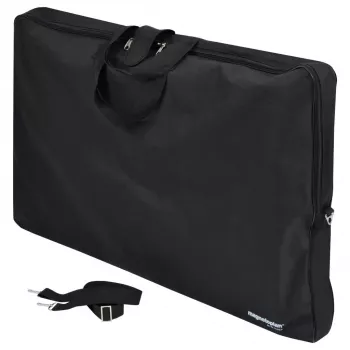 Bolsa de transporte MAGNETOPLAN HOLTZ para flipchart de uso móvel, com alça de ombro, 1230 x 810 x 100 mm (11015F)