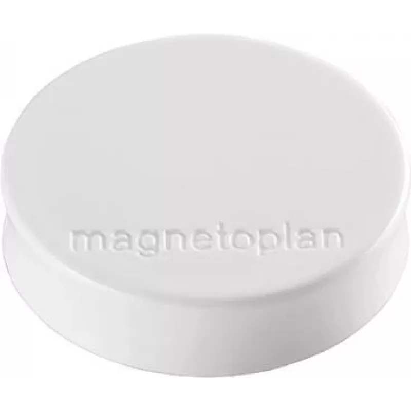 Ímanes Ergo medium Magnetoplan íman de ferrite branco, 30 mm, 1 unid. 1664000